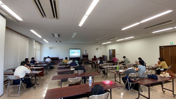 伊達市商工会本所でのセミナー
