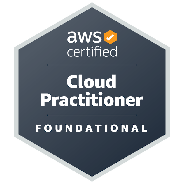 AWS Certified Cloud Practitionerロゴ